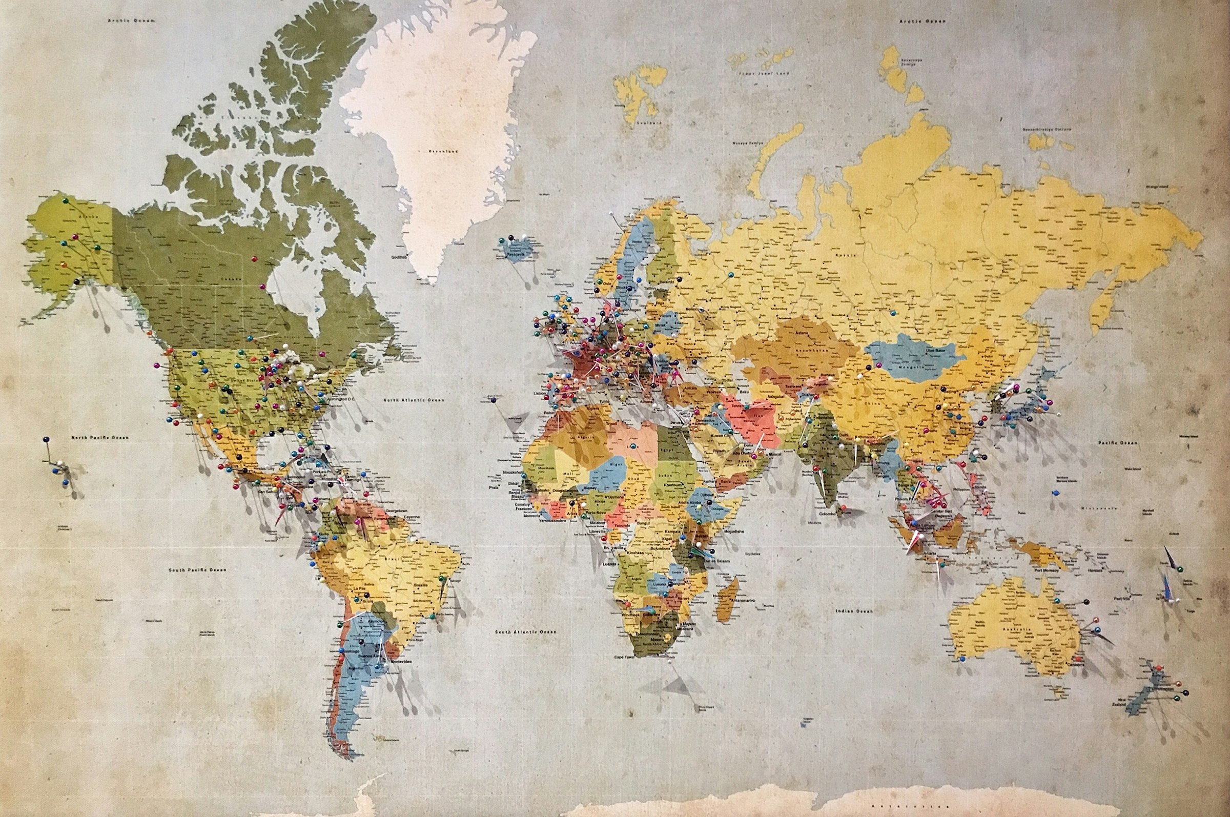Vue cartographique des bornes supervisées